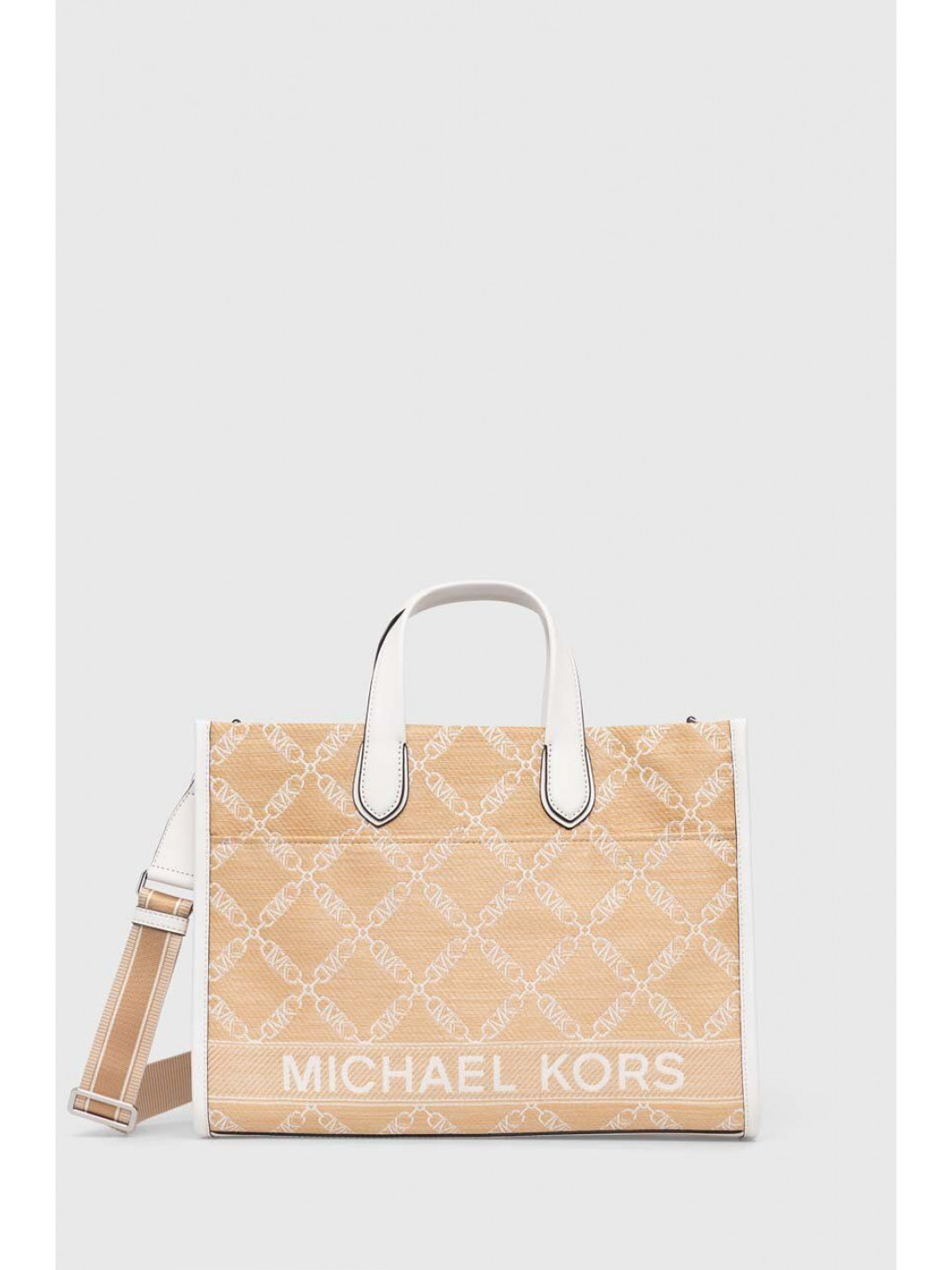 Kabelka MICHAEL Michael Kors béžová barva